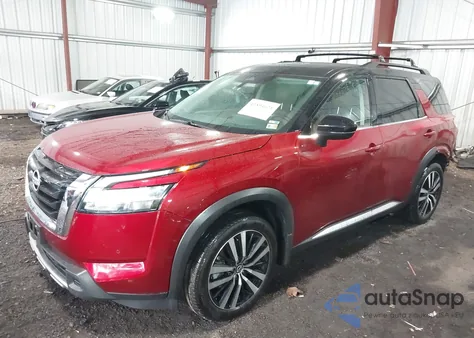 2024 Nissan Pathfinder Platinum 4Wd from USA, damaged, VIN 5N1DR3DK9RC300809